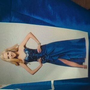 Lafee by Jasmine Prom 147058 Size 0 Cobalt